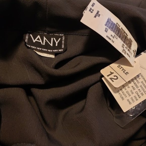 NWT VANY New York gray jacket sz 12 - Picture 3 of 5